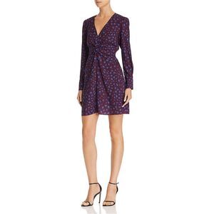 Parker Womens Bernette Mini Dress, medpurple, 8